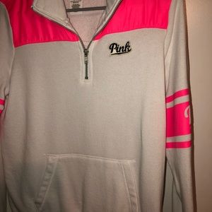 Pink Quarter Zip